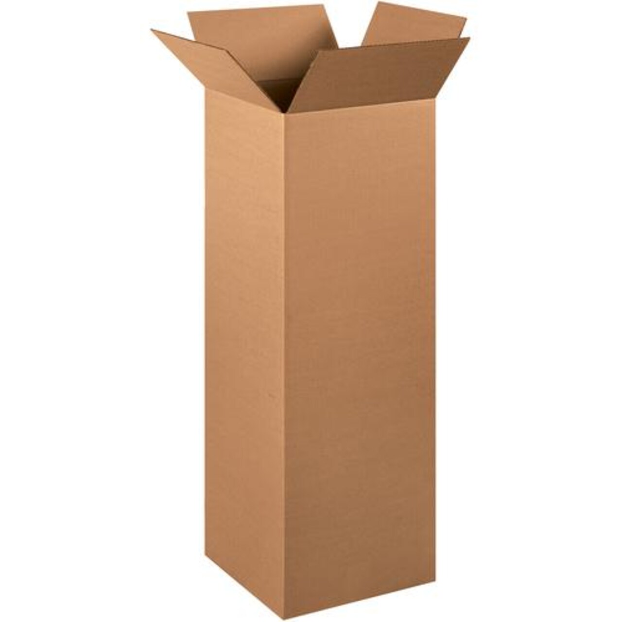 MyBoxSupply 12 x 12 x 36" Tall Corrugated Boxes, 15 Per Bundle